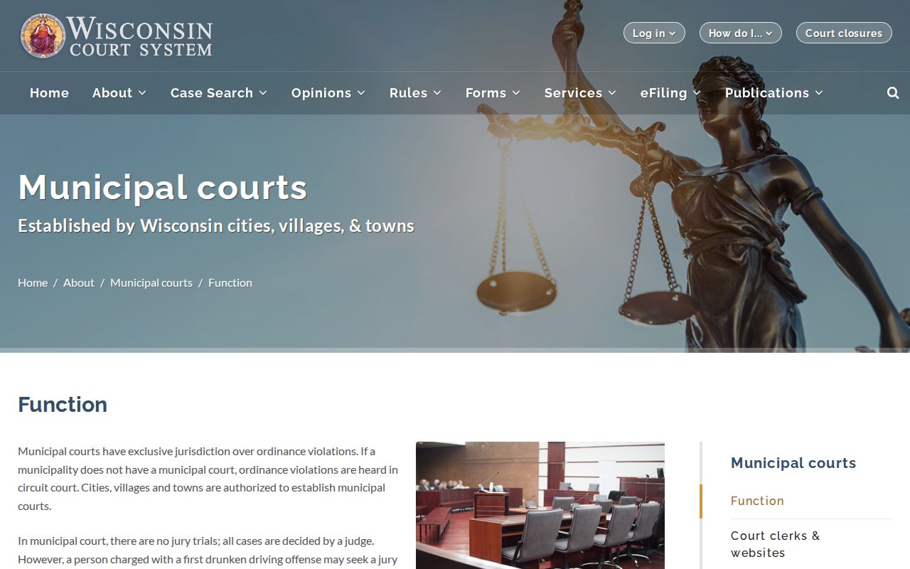 Polk County traffic ticket and municipal court rules